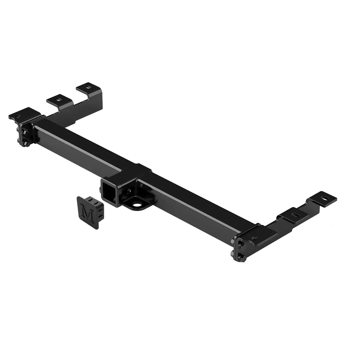 HD Ridez 2 Inch Trailer Hitch Receiver | Class 3, Carbon Steel, Black | Compatible with Chevrolet/GMC - main product image