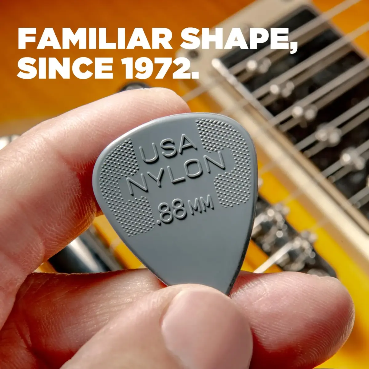 Jim Dunlop Nylon Standard Pick .38MM - 24 Pack | Thin Gauge for Precision Playing - view 4