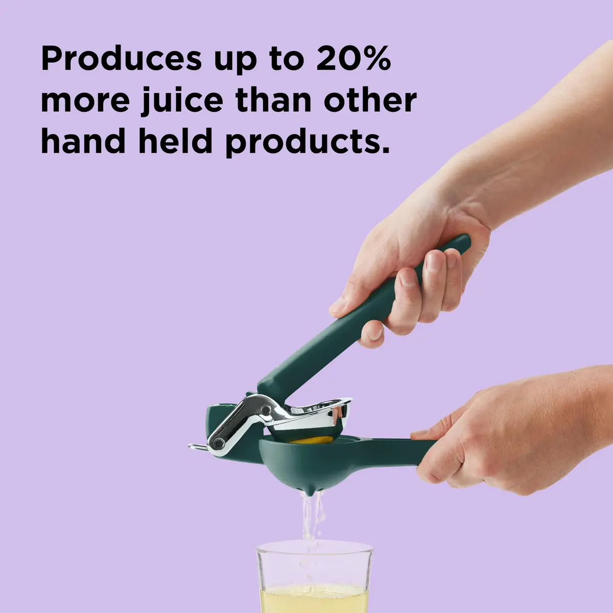 Chef'n FreshForce Lemon Squeezer Effortless Press 10.25 Inch | Yields 20% More Juice - view 3