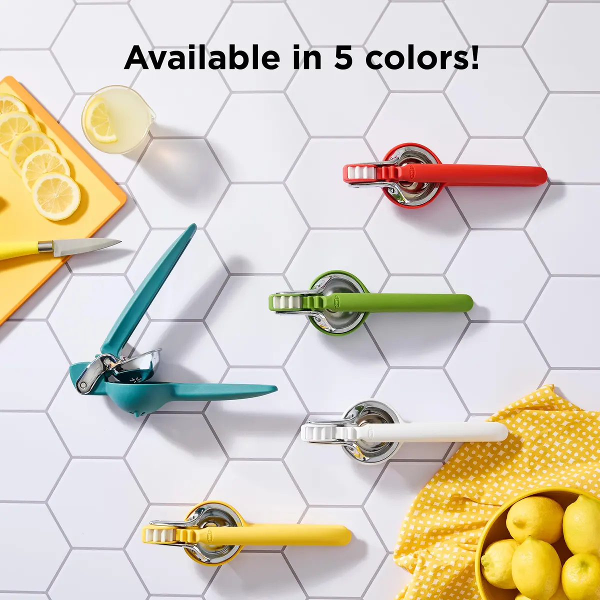 Chef'n FreshForce Lemon Squeezer Citrus Juicer 10.25 Inch | Dual-Gear Power for Maximum Juice - view 7