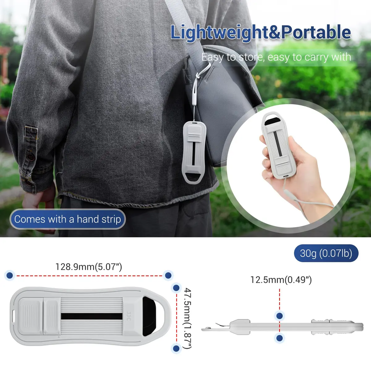 JJC 35mm Film Retriever Tool Extractor with Lanyard | Easy daylight film extraction, durable ABS & PET, for 135 films - view 7