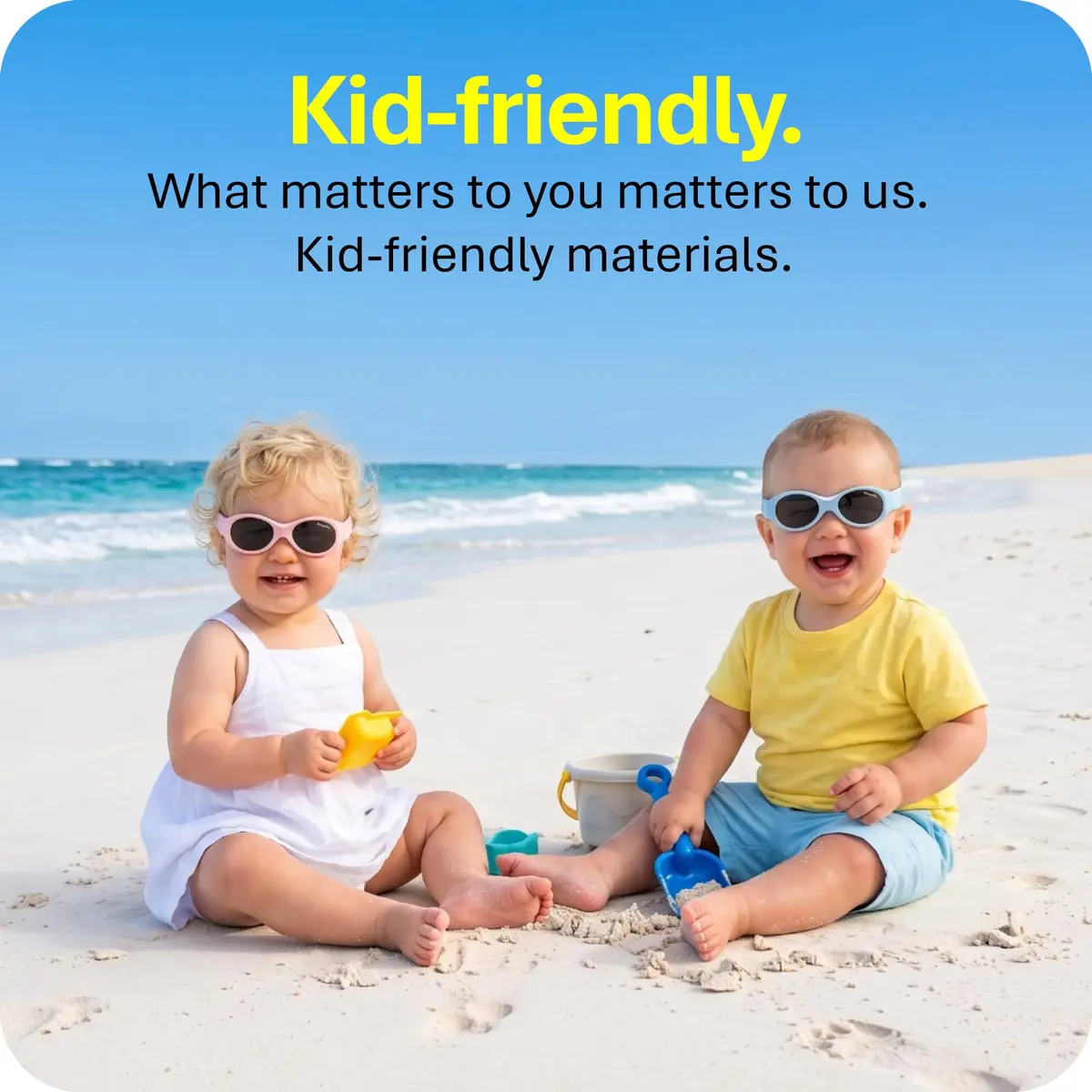 Mausito Baby Sunglasses (0-24 months) | Flexible UV400 Polycarbonate Lenses - view 7