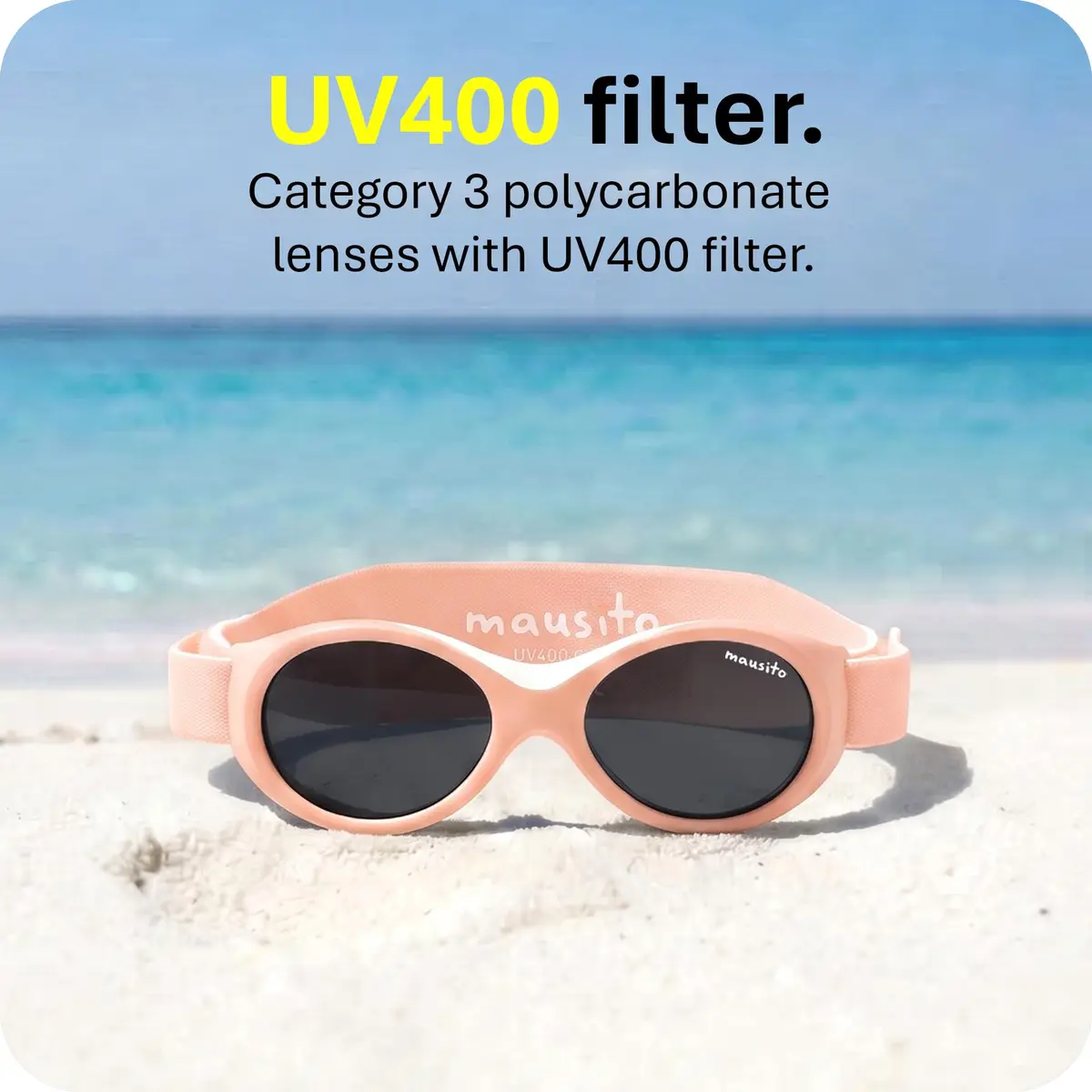 Mausito Baby Sunglasses (0-24 months) | Flexible UV400 Polycarbonate Lenses - view 3