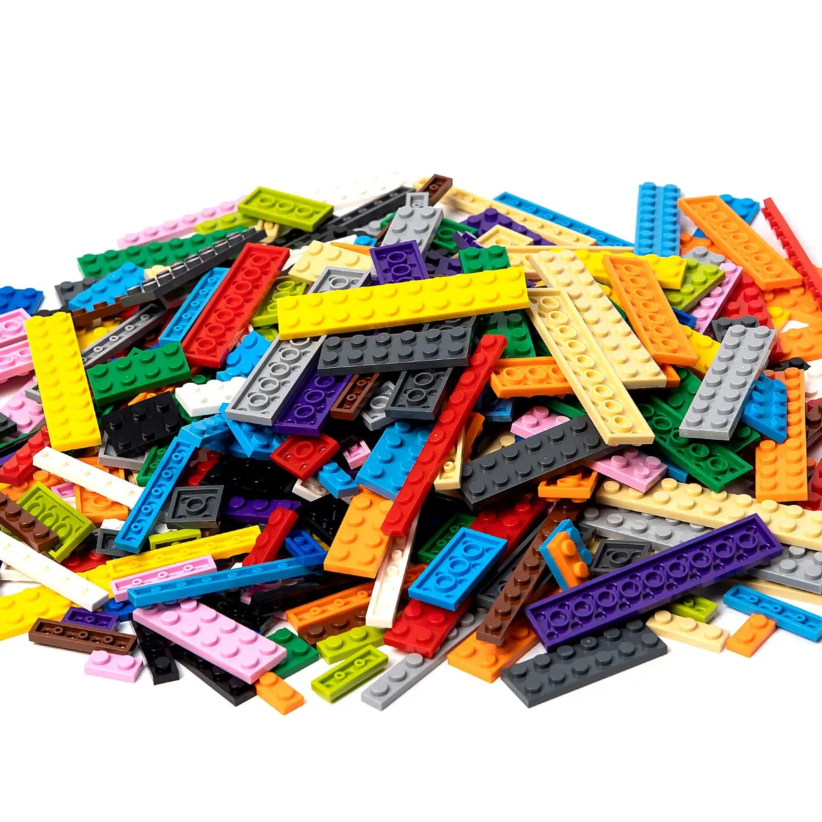 MANNIDOO 360 Pieces Small Building Plates Set, 16 Colors | ASTM-Tested Educational Toy for Kids 3+ - main product image