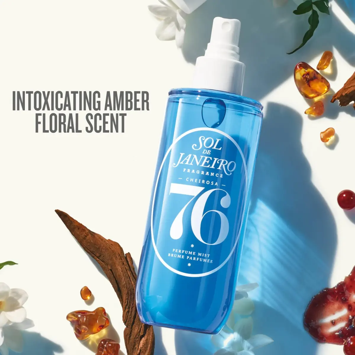 Sol de Janeiro Cheirosa 76 Hair & Body Fragrance Mist Travel Size 90mL (3.0 fl oz) | Amber Floral Scent - view 2
