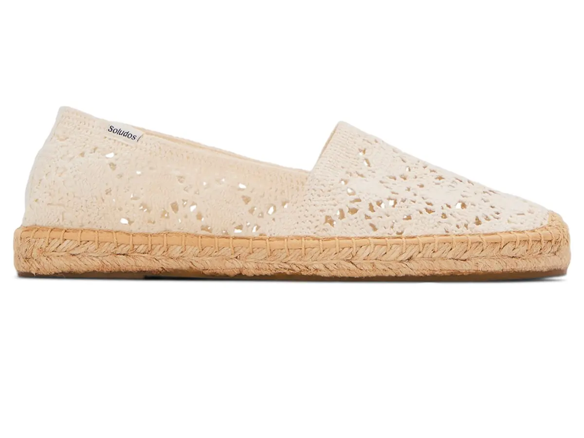 Soludos Women's Original Espadrille La Concha Ivory 8 Medium | Classic Summer Comfort - view 6