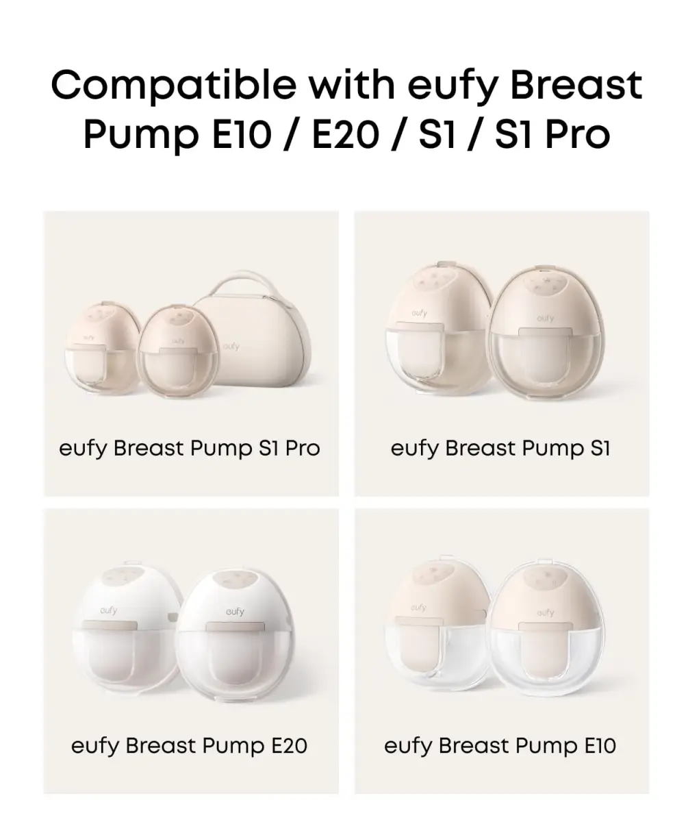 eufy Security Breast Pump Cleaning Brush (1-Pack) | Food-Grade PP+ Material, 12.8mm x 116mm x 12.8mm - view 2