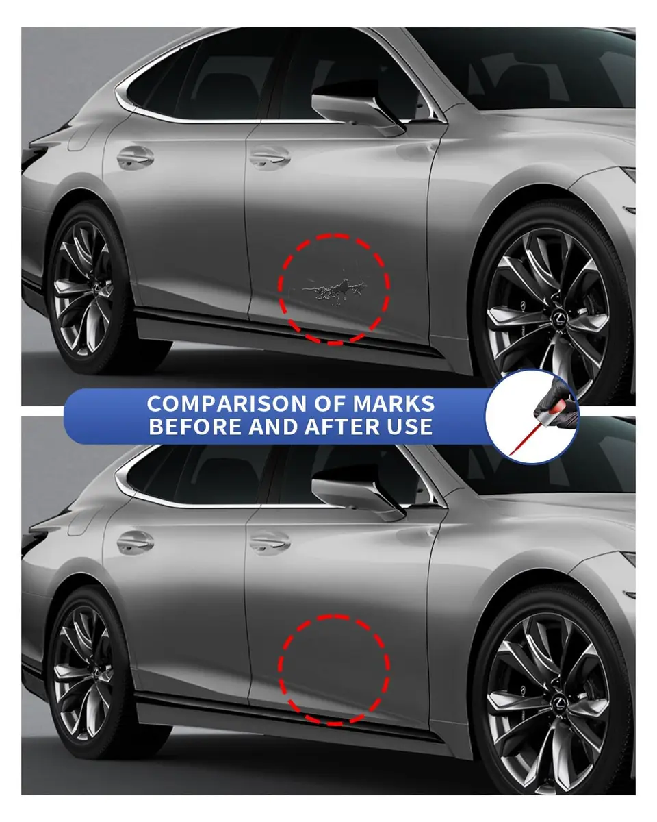 PARTS4EV 1J7 Atomic Silver Metallic Touch Up Paint for Lexus | Flawless Scratch Repair - view 4