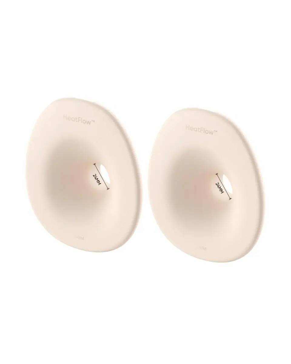 eufy Security 24mm Flange (2-Pack) | BPA-Free Silicone for Wearable Breast Pump E20/S1/S1 Pro - view 2