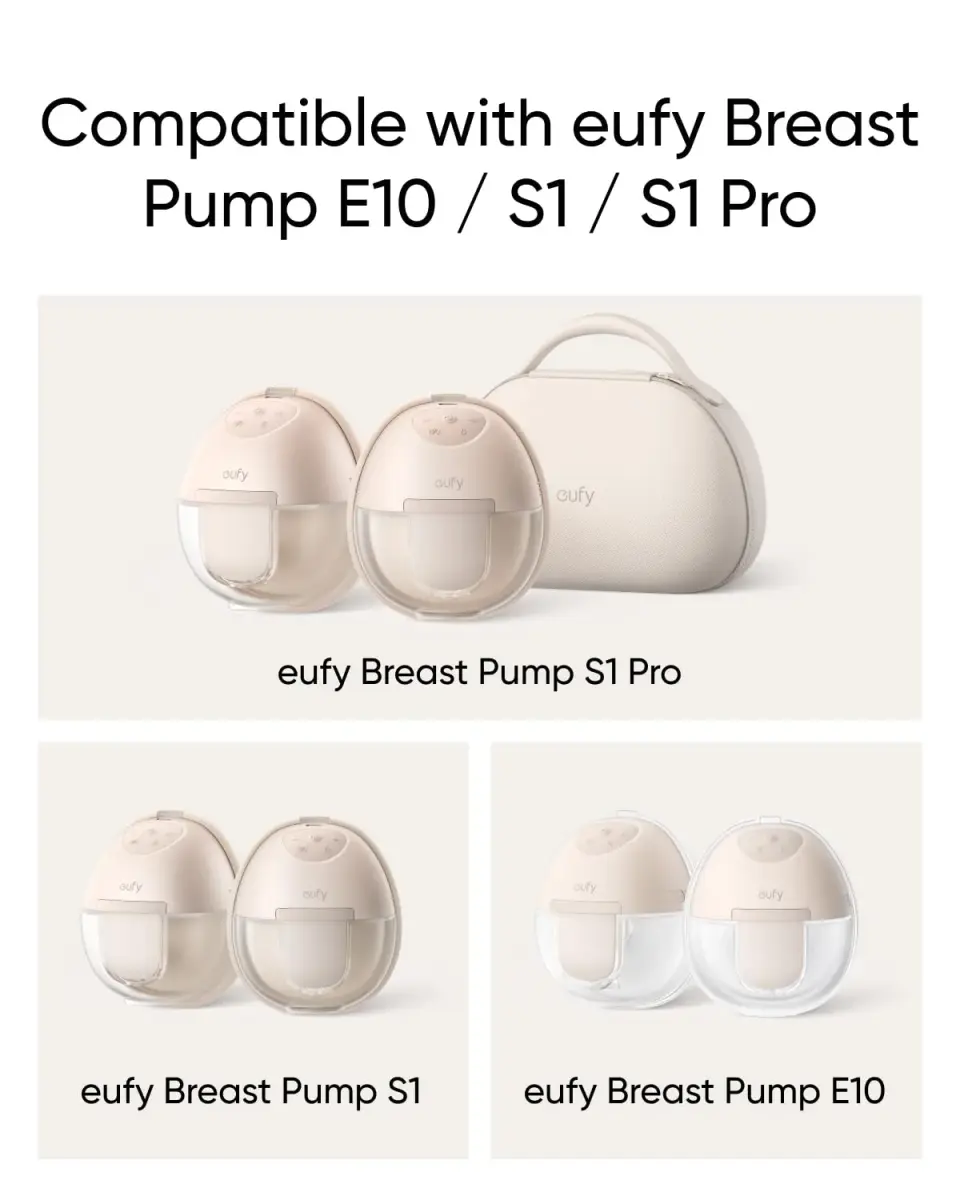 eufy Security 19mm Sizing Inserts (2-Pack) | BPA-Free Silicone for E10/E20/S1/S1Pro Breast Pumps - view 2