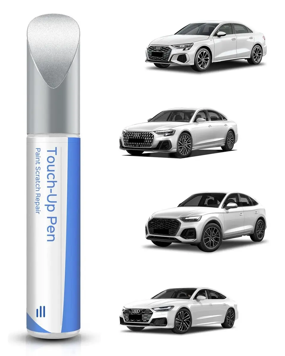 PARTS4EV LY9C Ibis White Touch Up Paint for Audi | Precise Match & Durable Finish (70-120 chars) - main product image