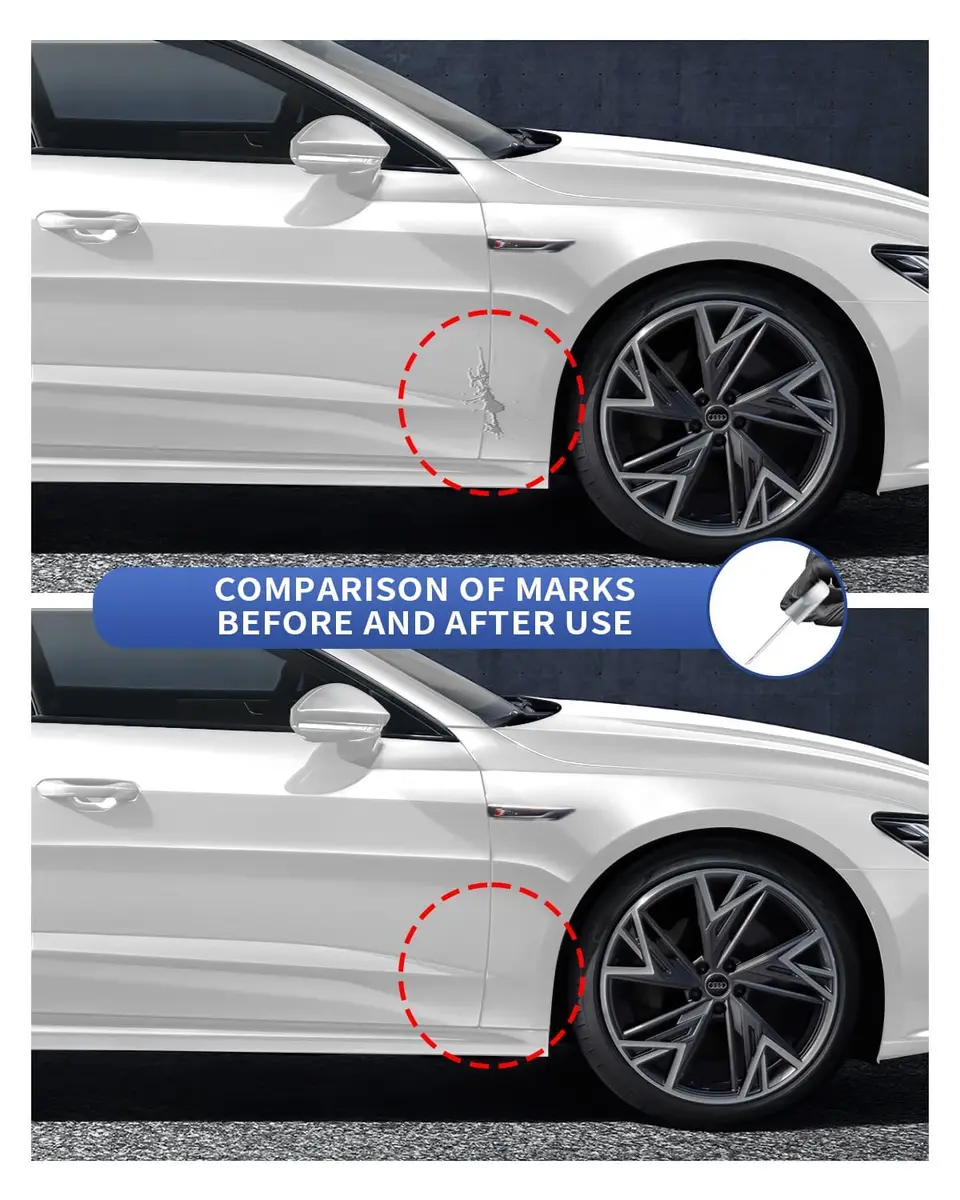 PARTS4EV LY9C Ibis White Touch Up Paint for Audi | Precise Match & Durable Finish (70-120 chars) - view 4