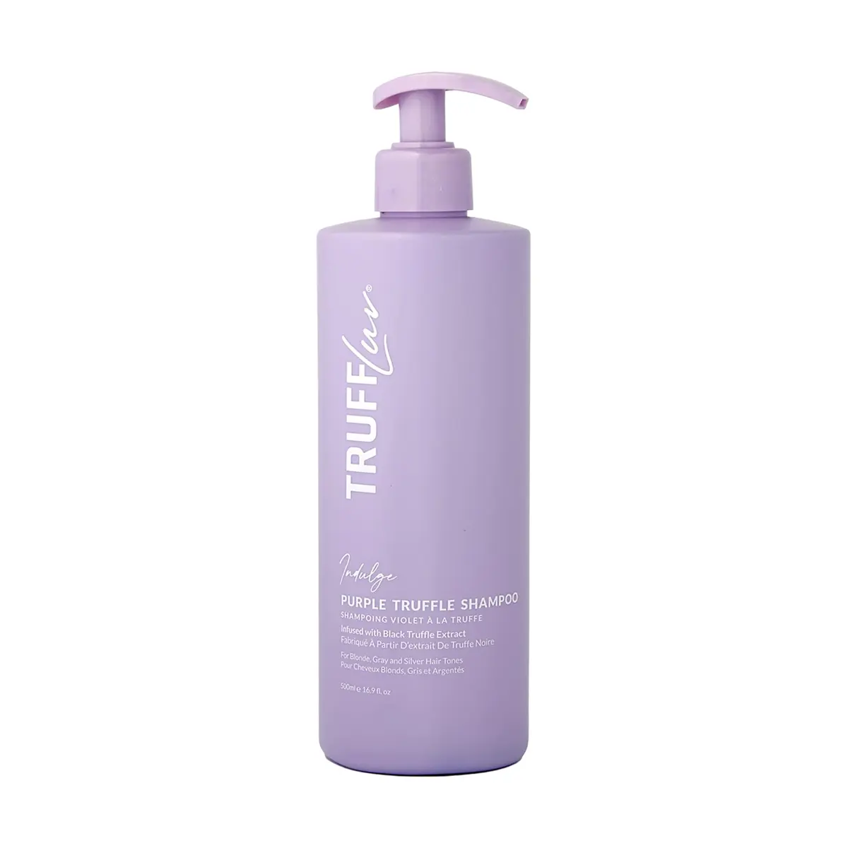 TruffLuv Purple Truffle Shampoo – 16.9 oz | Gentle cleansing for all hair types, color-safe, infused with black truffle extract - main product image