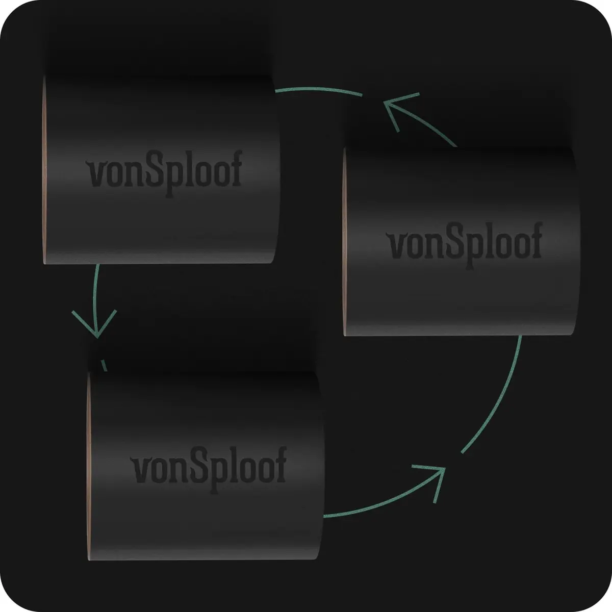 vonSploof Personal Air Filter Case & Recyclable Filter | 500+ Uses, Odorless Air, Eco-Friendly - view 8