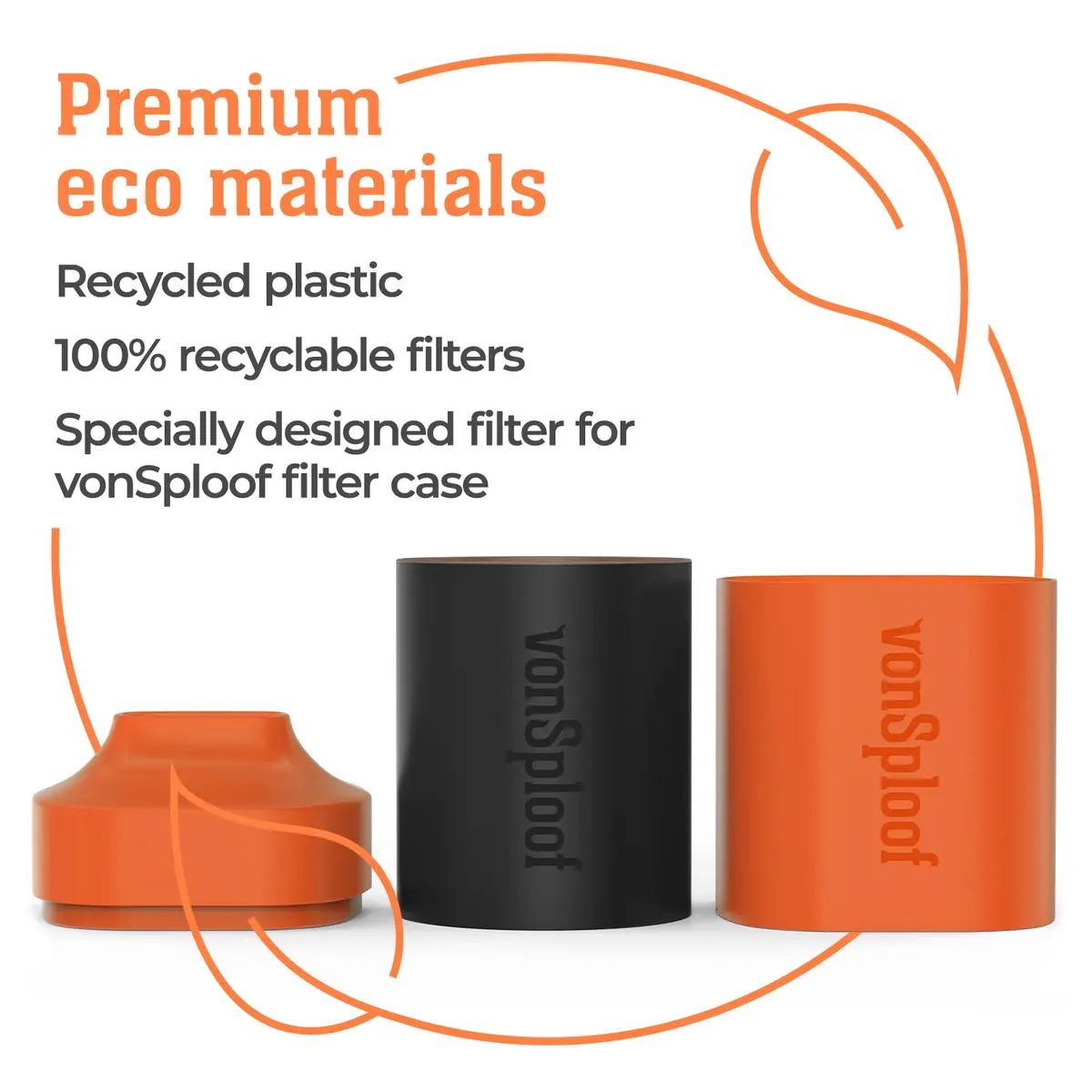 vonSploof Personal Air Filter for Smoke & Odor | HEPA Filter, 500+ Uses, Eco-Friendly - view 2