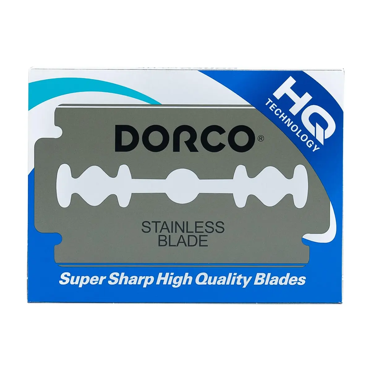 DORCO Razor Blades 100 Count | Premium Stainless Steel Double Edge Blades for Men - main product image