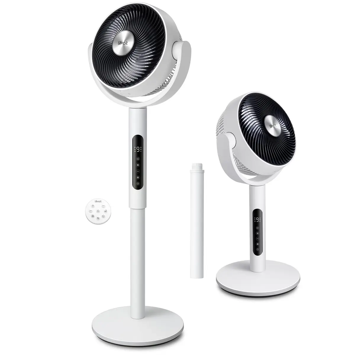 Levoit Pedestal Air Circulator Fan 43.7 x 12.5 x 14.5 in | 908 CFM, 22 ft/s, Quiet Sleep Mode - main product image