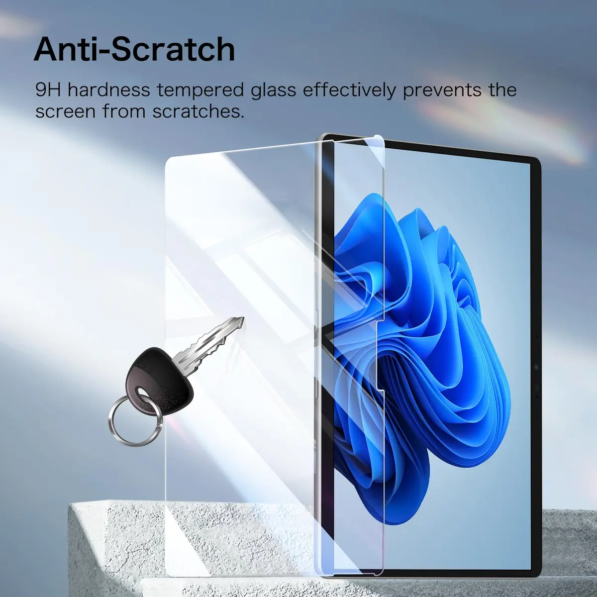 FINTIE 2 Pack Screen Protector for 13 Inch Surface Pro 12th/11/10/9/8/X | 9H Tempered Glass, HD Clear, Oleophobic Coating - view 7