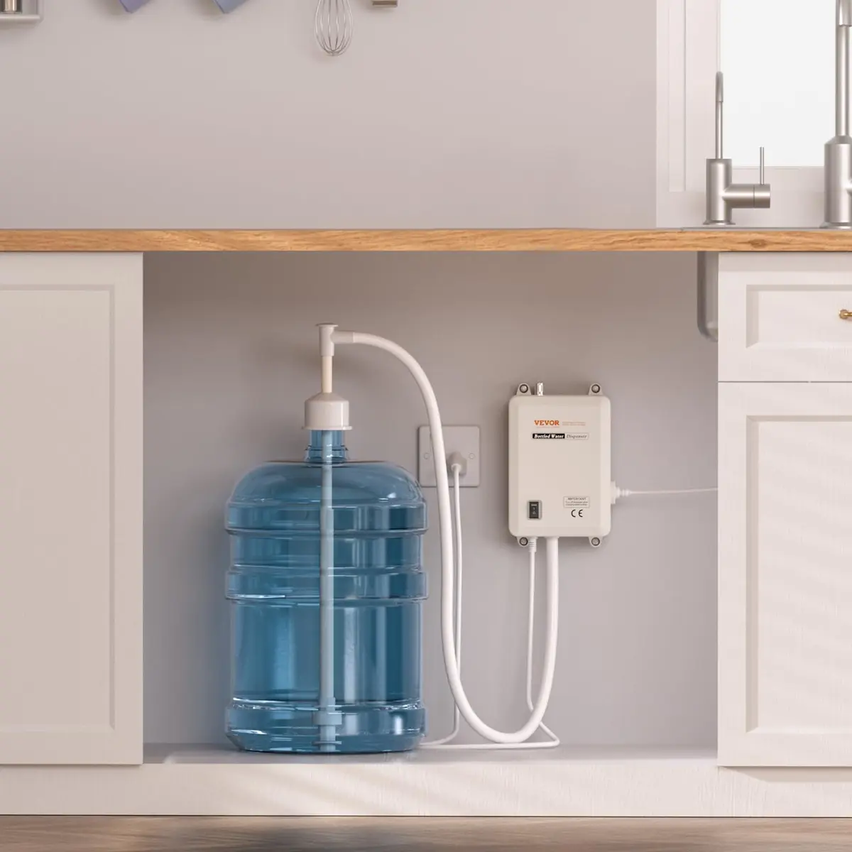 VEVOR Bottled Water Dispenser Pump System 5 Gallon | Automatic Electric Water Pump for Household Use - view 8