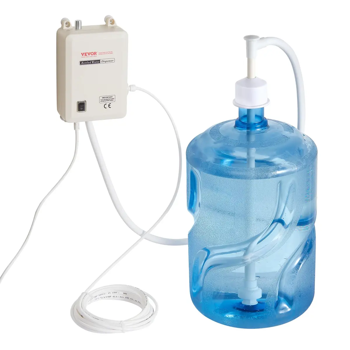 VEVOR Bottled Water Dispenser Pump System 5 Gallon | Automatic Electric Water Pump for Household Use - view 9