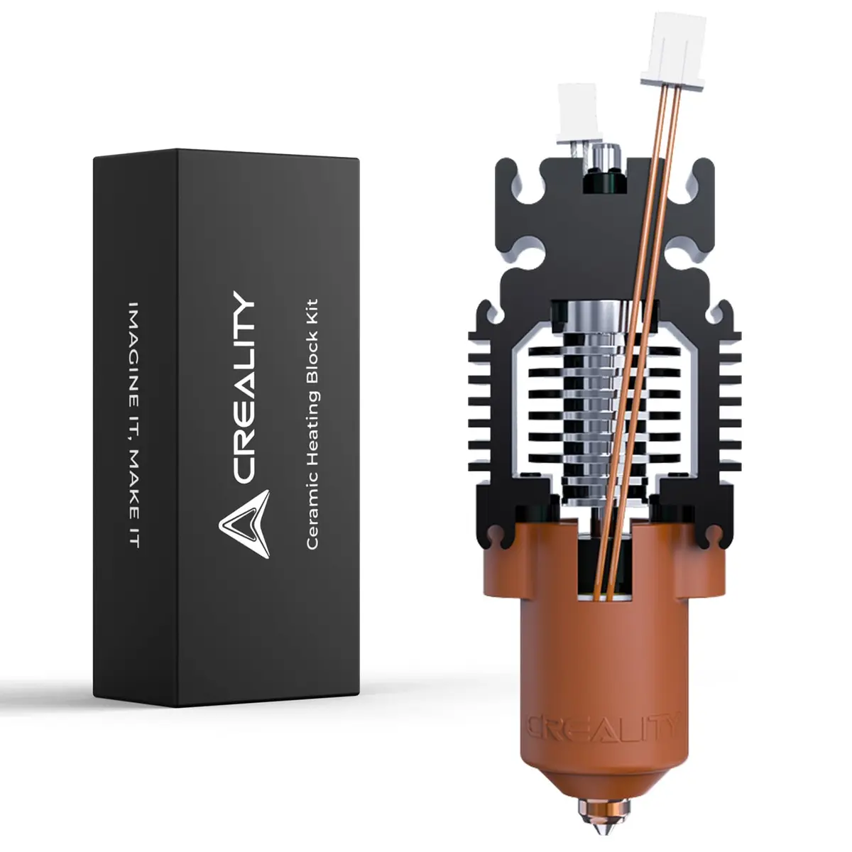 Creality Ender 3 V3 SE/KE Hotend Kit Supports 300°C High Temp, Quick-swap Nozzle, Ceramic Heating Block, for Ender 3 V3 SE KE | High-Speed 600mm/s - main product image
