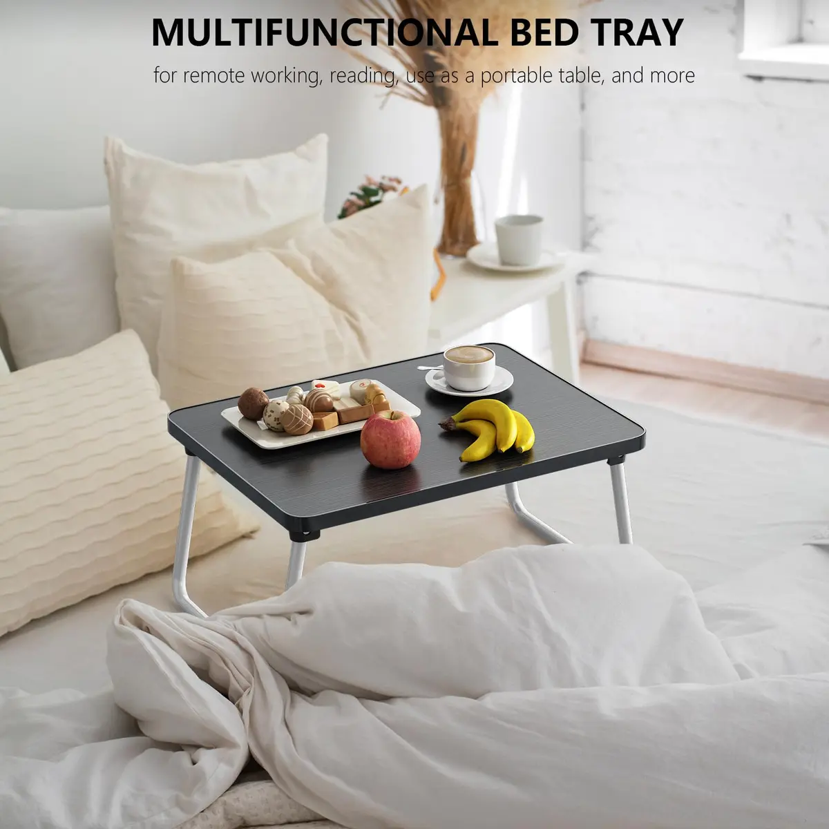 Youpehom Foldable Laptop Tray Bed Couch Desk | Portable, Lightweight & Durable - view 5