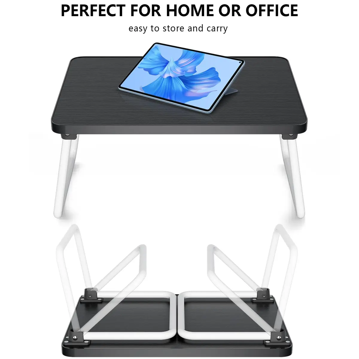 Youpehom Foldable Laptop Tray Bed Couch Desk | Portable, Lightweight & Durable - view 7