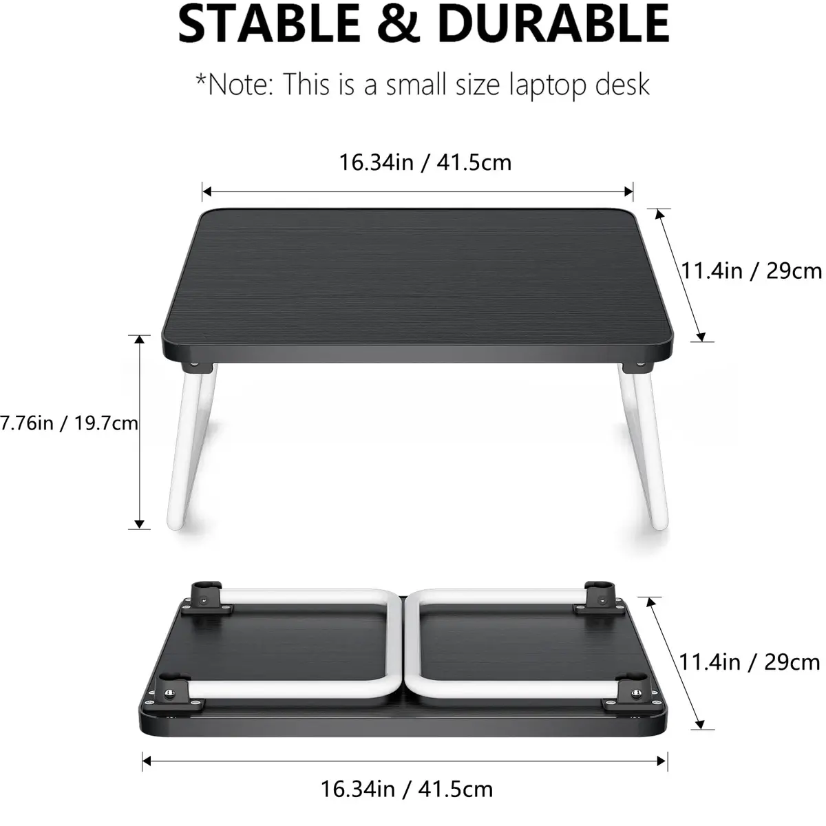 Youpehom Foldable Laptop Tray Bed Couch Desk | Portable, Lightweight & Durable - view 4