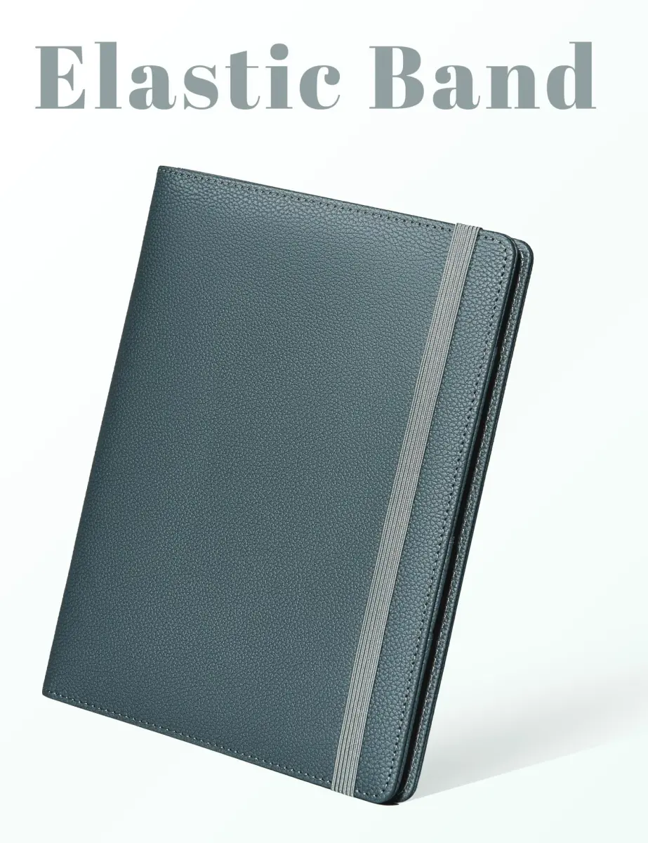 Mymazn Junior A5 Padfolio Grey Green | Fits 5x8 Inch Writing Pads, 7.4 x 9.3 Inches - view 5