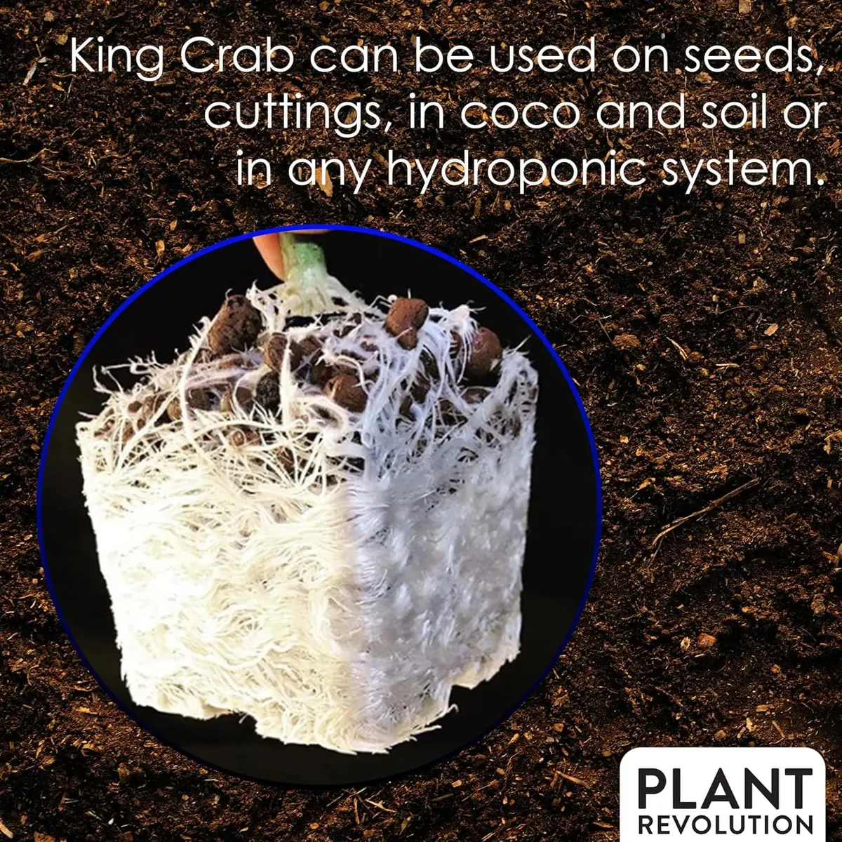 Plant Success King Crab Compost Tea 32 oz | Organic Soil Conditioner & Root Booster for Roses, Tomatoes & Houseplants - view 4