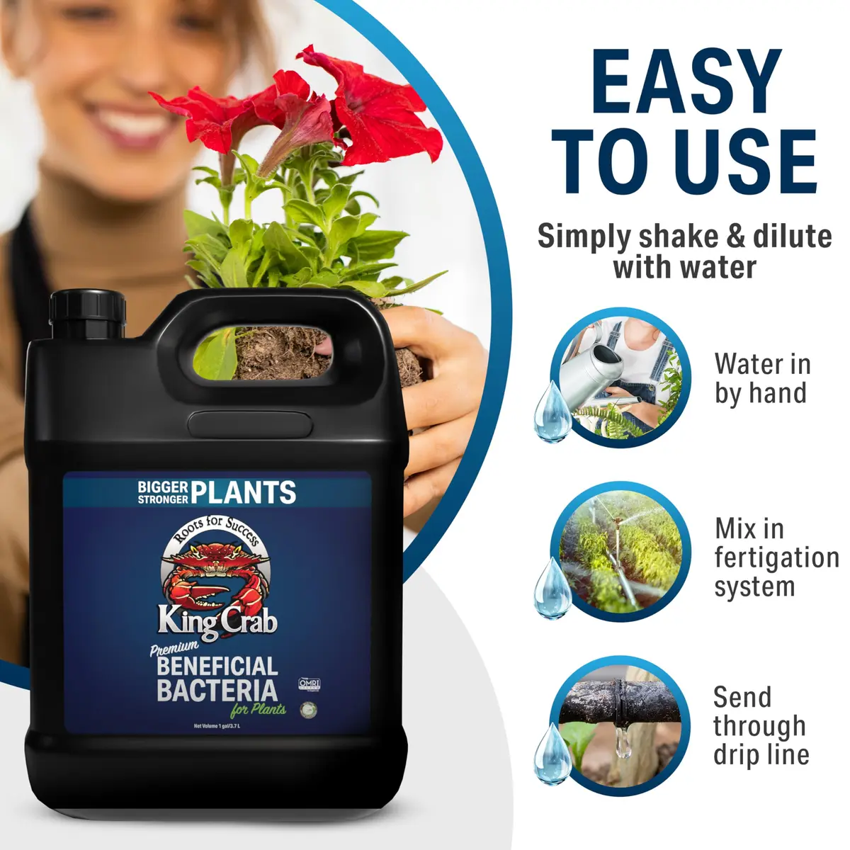 Plant Success King Crab Compost Tea Root Booster 100ml | Organic Soil Conditioner & Microbe Rejuvenator - view 6