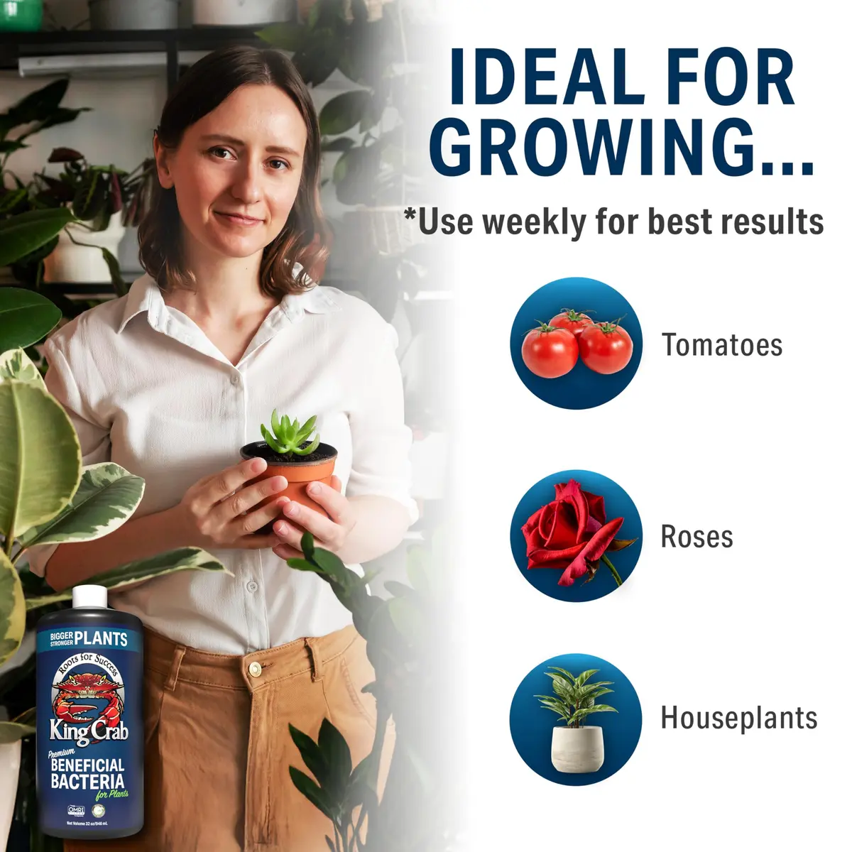 Plant Success King Crab Compost Tea Root Booster 100ml | Organic Soil Conditioner & Microbe Rejuvenator - view 7
