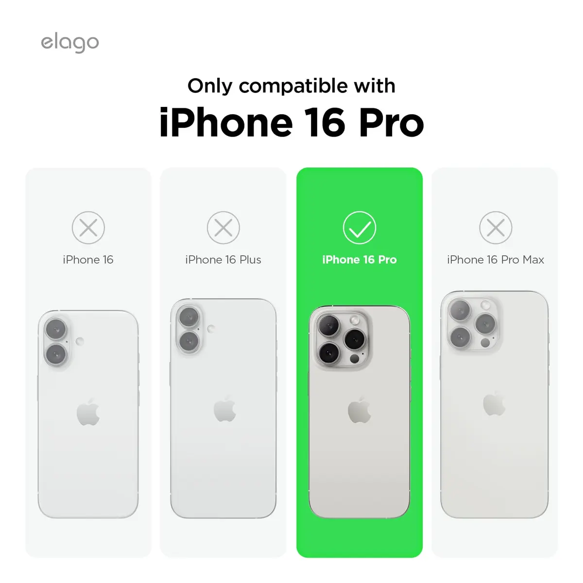 elago Premium Liquid Silicone Case for iPhone 16 Pro Orange | Full Body Shockproof Slim Cover - view 2