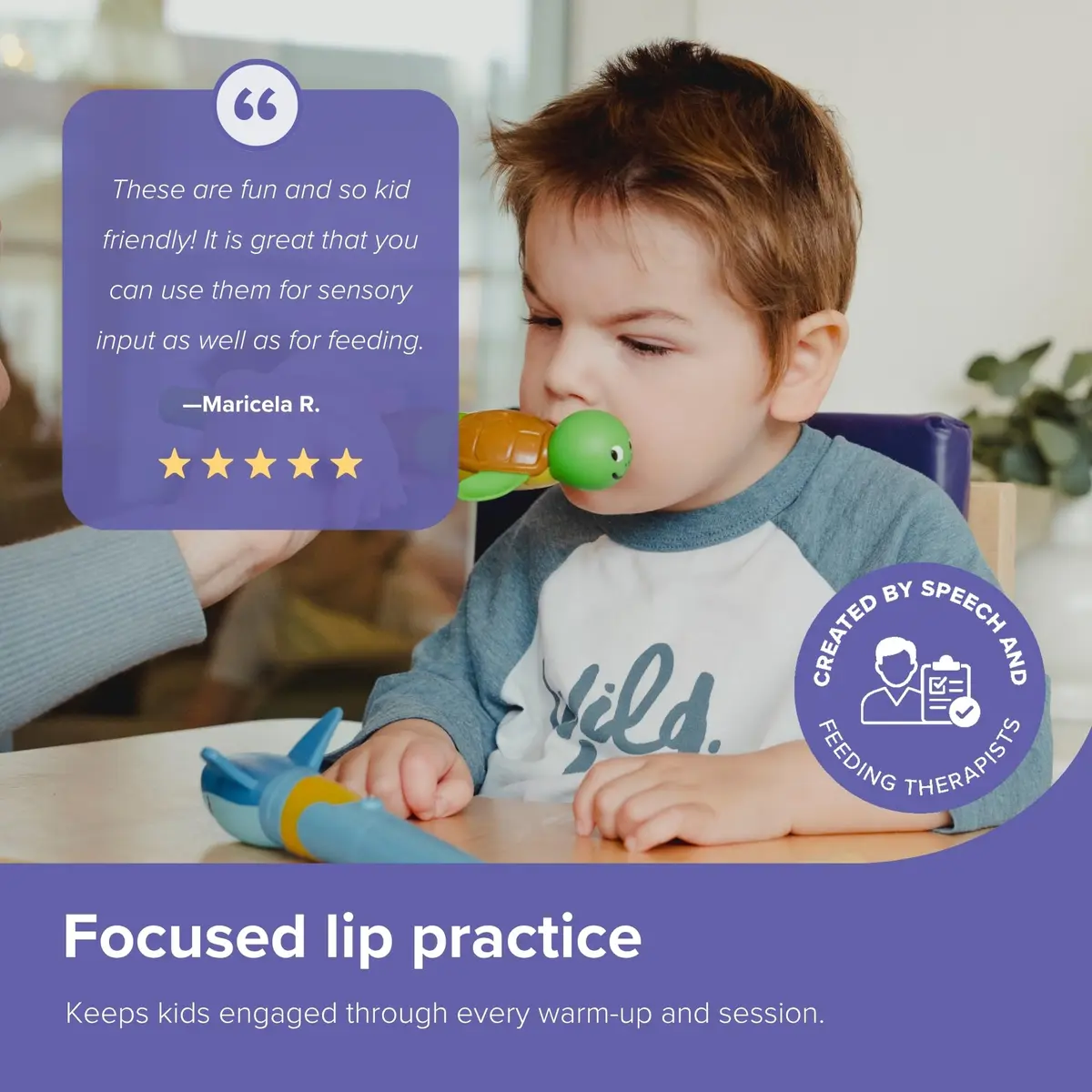 TalkTools Jiggler Oral Motor Tool Set for Kids | Sensory & Speech Therapy, 2 Pack - view 5