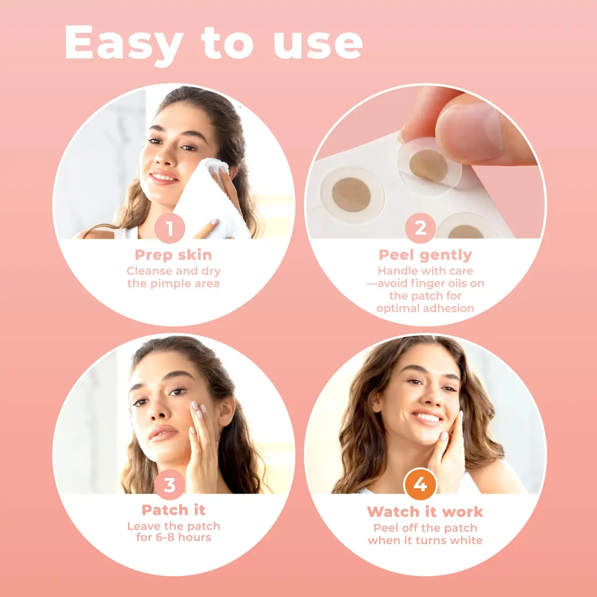PatchRx Micro Needle Pimple Patch 18 Count | Hydrocolloid Micropoint Acne Treatment - view 4