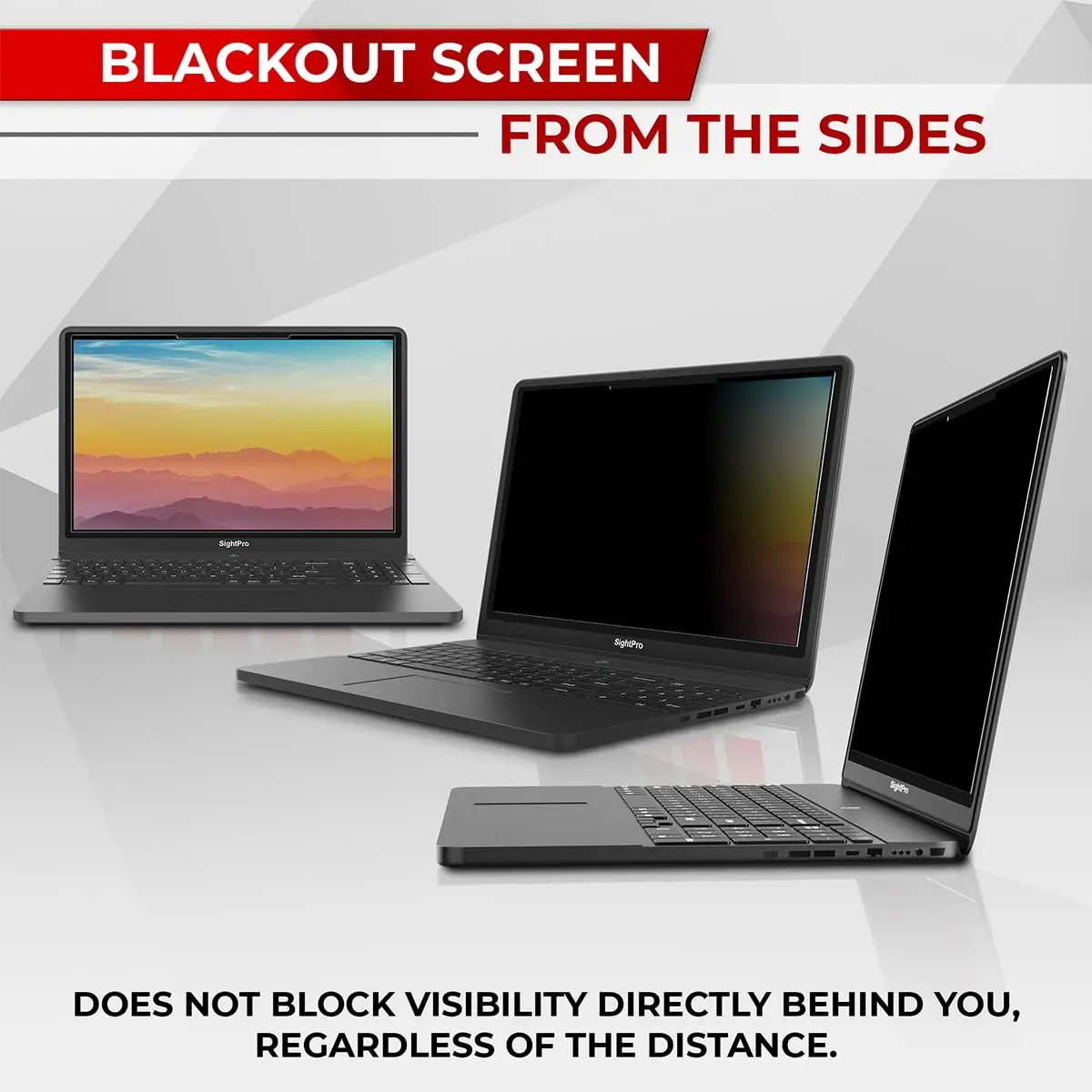 SightPro Magnetic Laptop Privacy Screen 16 Inch 16:10 | Patented Removable Filter - view 6
