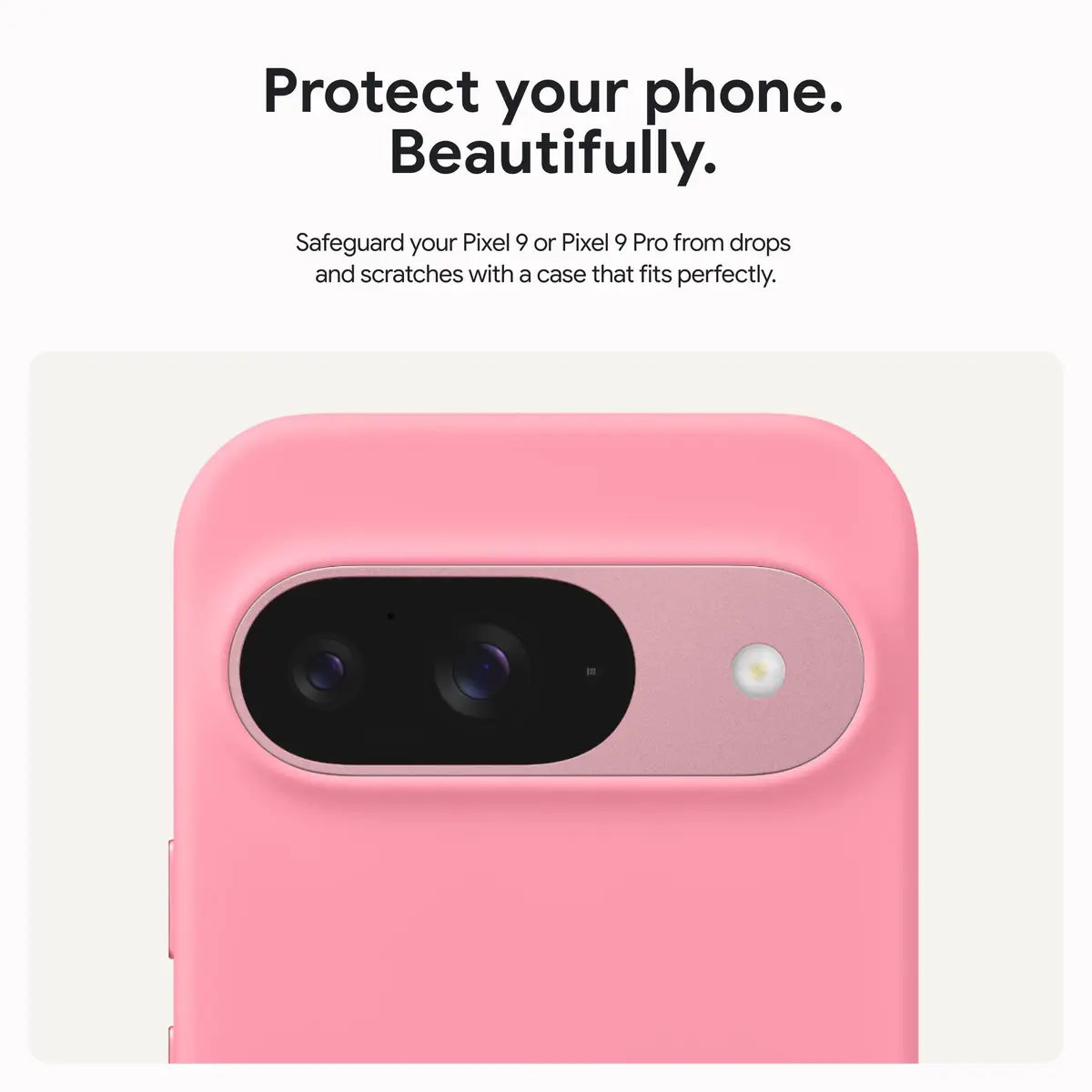 Google Pixel 9 + 9 Pro Case - Android Phone Case - Durable Silicone - Slim Design - Obsidian - view 2