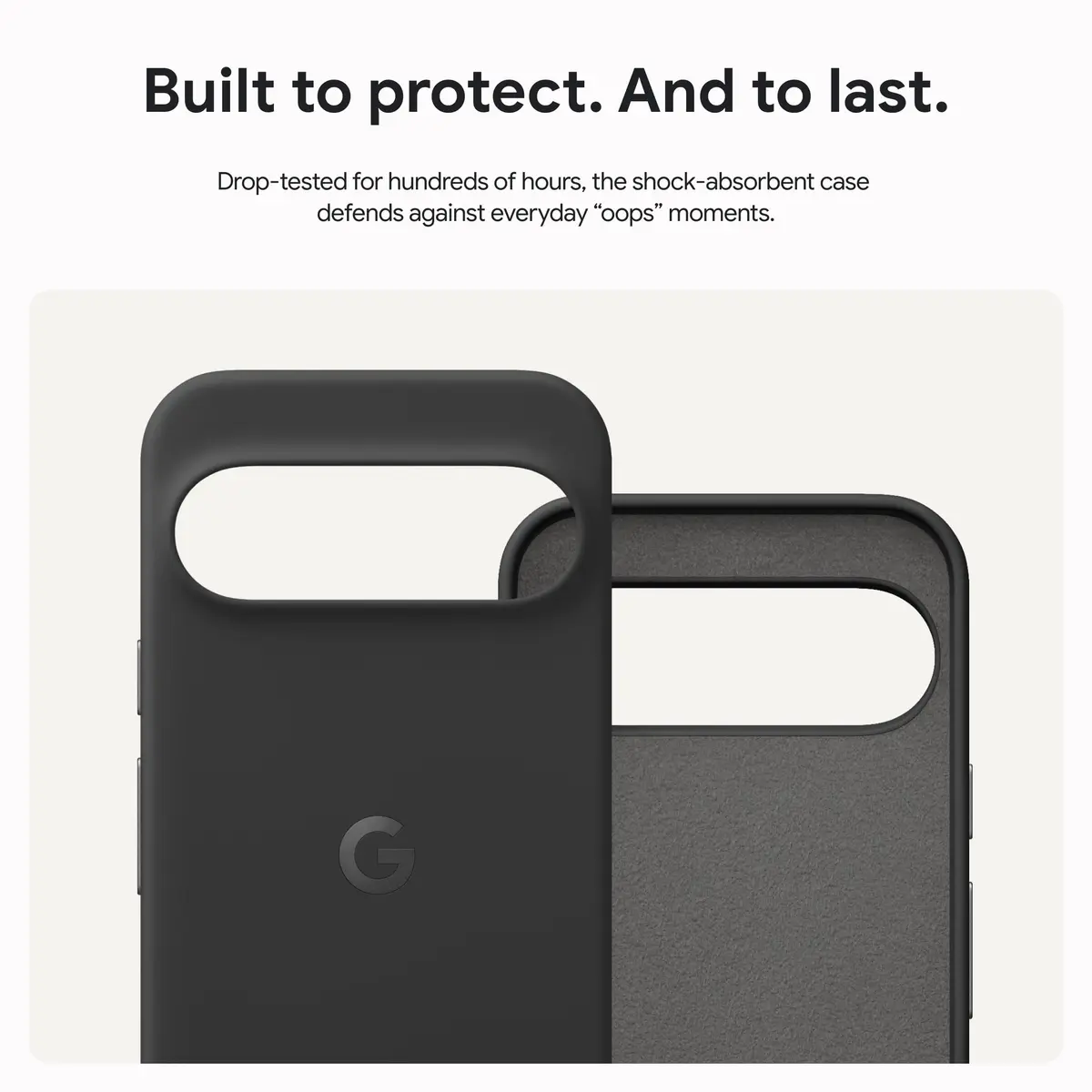 Google Pixel 9 Pro XL Case - Android Phone Case - Durable Silicone - Slim Fit - Obsidian - view 3