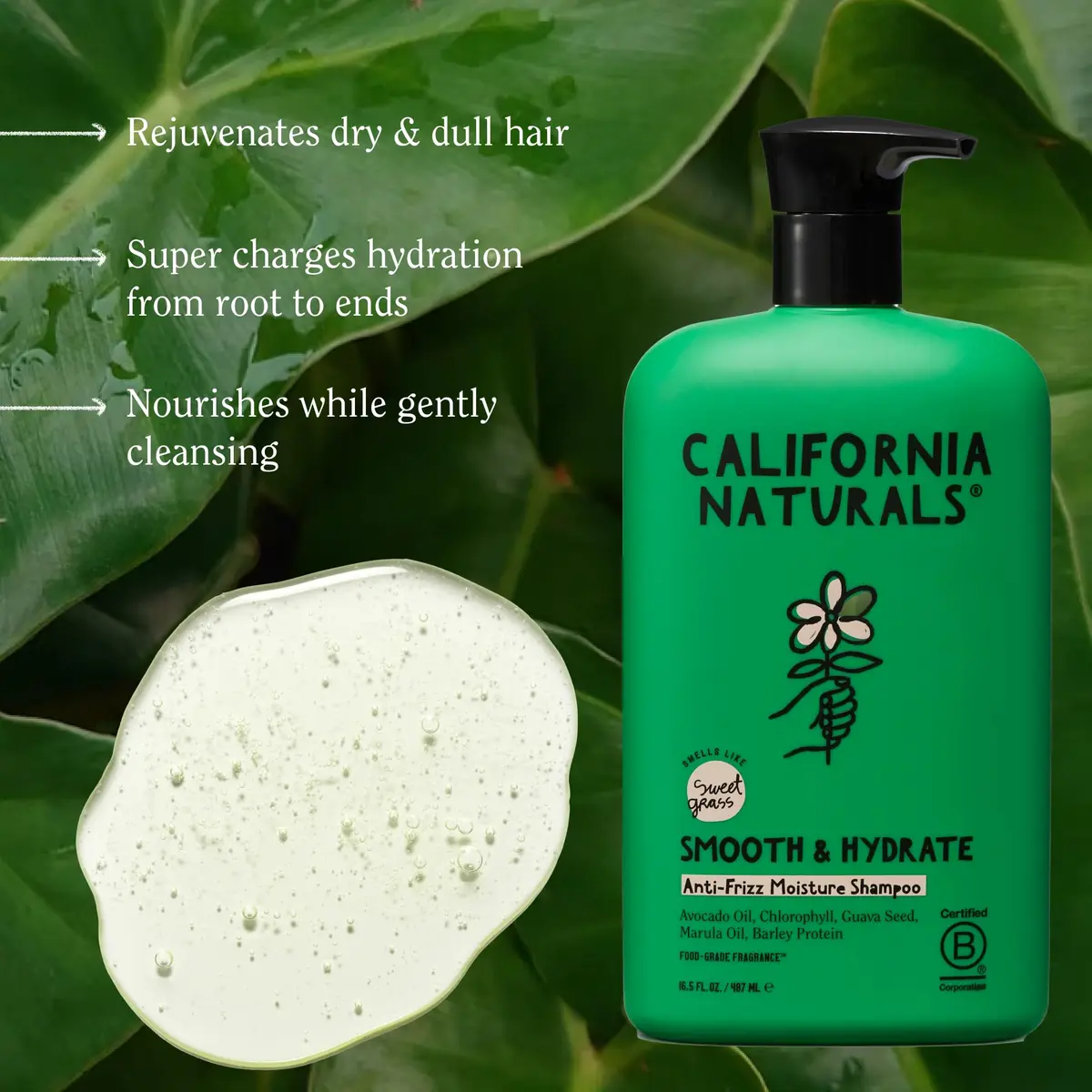 California Naturals Summer Fig Super Moisture Shampoo 16.5 Fl Oz | Hydrating, Vegan, Paraben & Sulfate Free - view 4