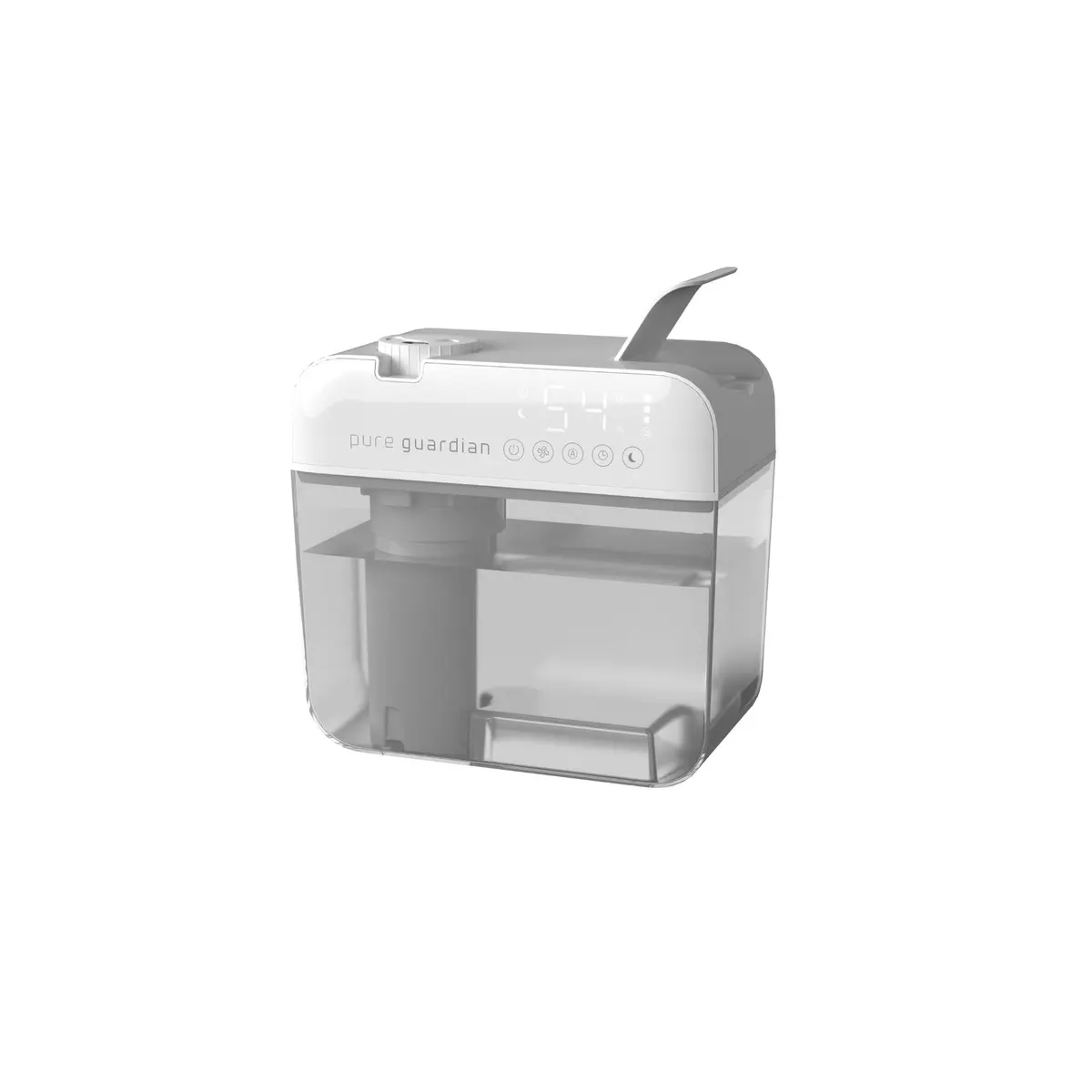 PureGuardian 1 Gallon Ultrasonic Humidifier | 48-Hour Run, Humidistat, Filter-Free, White - view 8