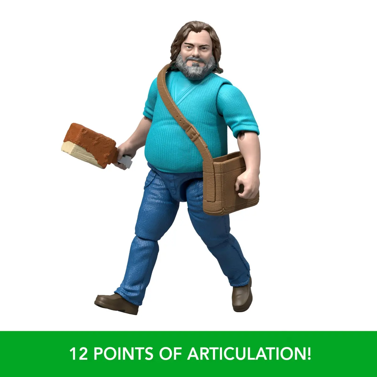 Mattel Minecraft Action Figure & Accessories Set (4 inches / 10.16 cm) | Authentic Movie Collectible - view 5