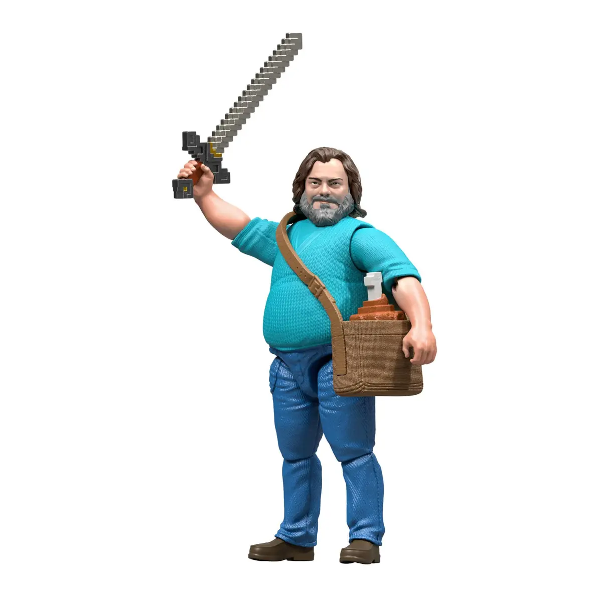 Mattel Minecraft Action Figure & Accessories Set (4 inches / 10.16 cm) | Authentic Movie Collectible - view 6