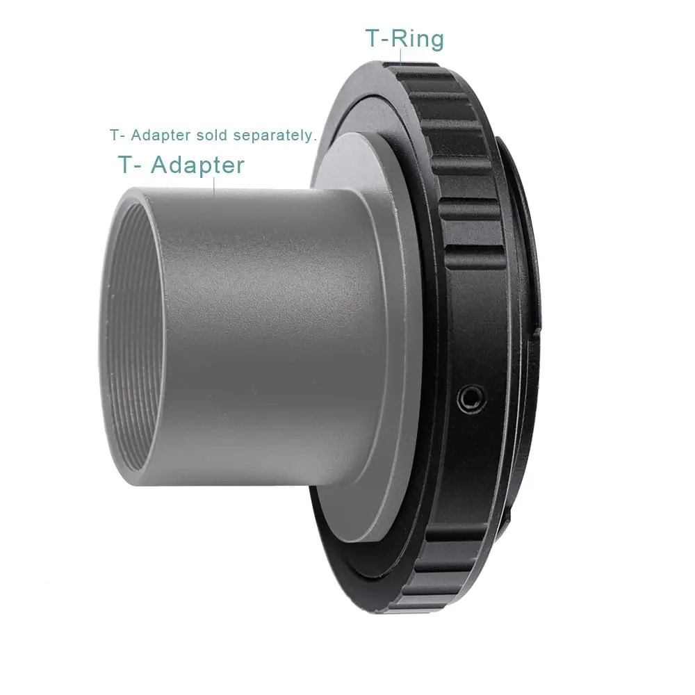 starboosa M42 T-Ring for Nikon DSLR Cameras | Aluminum Adapter for Astrophotography - view 3