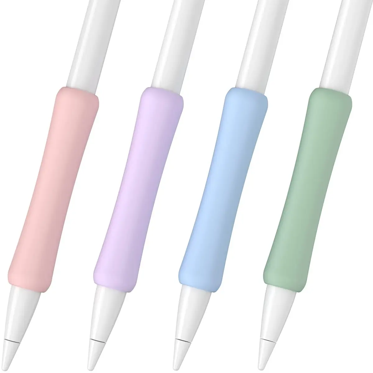 FAFALITHIC Silicone Grip for Apple Pencil 1st Gen, Pro, USB-C, 2nd Gen | 4-Pack, Ergonomic Design - main product image