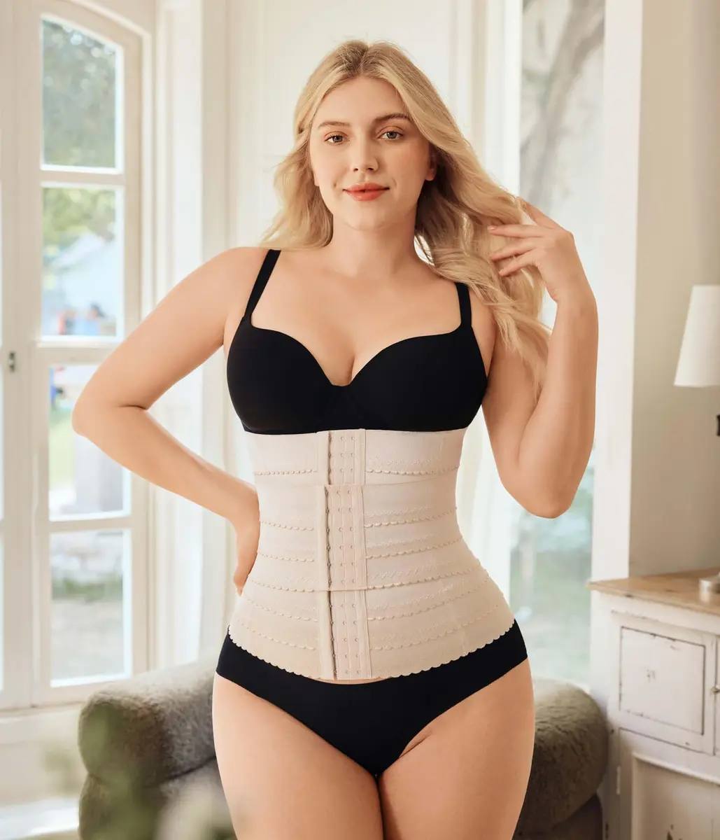 Nebility Waist Trainer for Women Corset Shapewear 29.1-32.2 inches | Tummy Control & Back Support - view 5