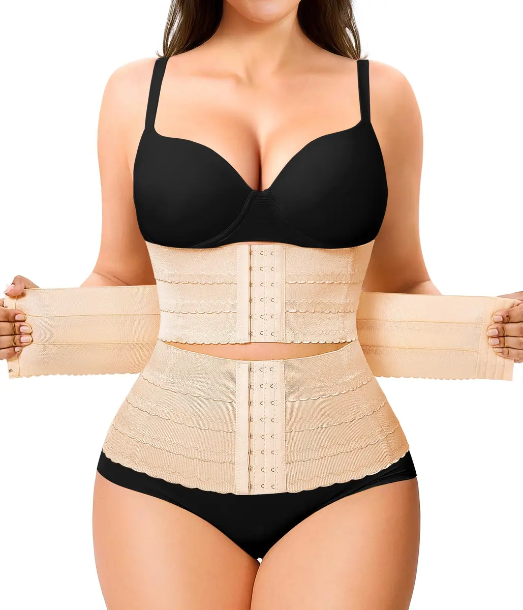 Nebility Waist Trainer for Women Corset Shapewear 29.1-32.2 inches | Tummy Control & Back Support - main product image