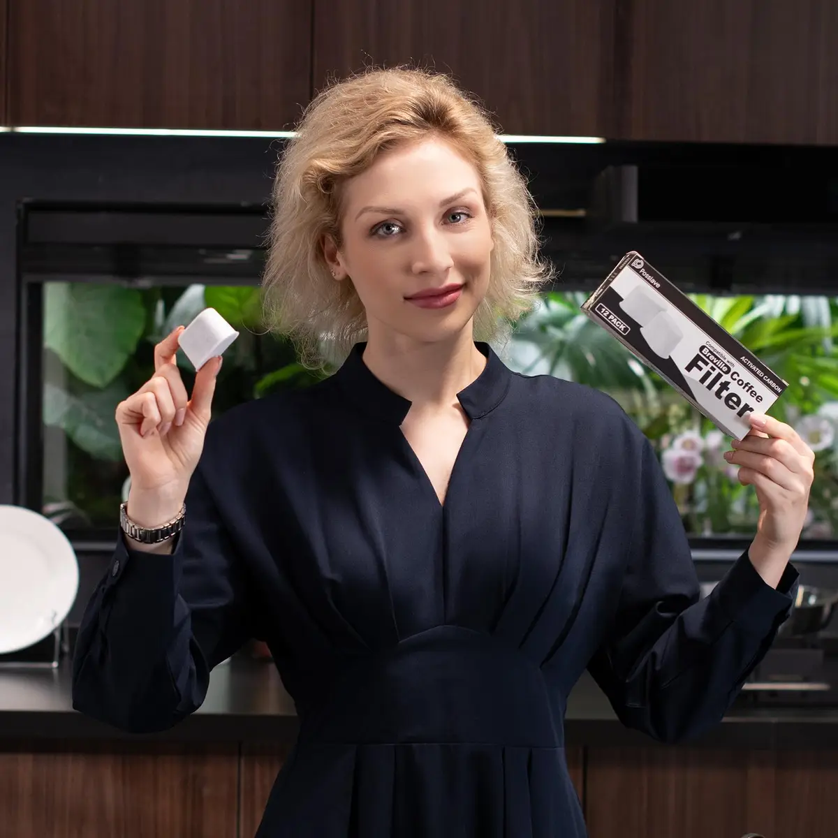 Possiave 2-Pack Water Filters Compatible with Breville BWF100 Machines | Improves Water Quality & Flavor - view 6