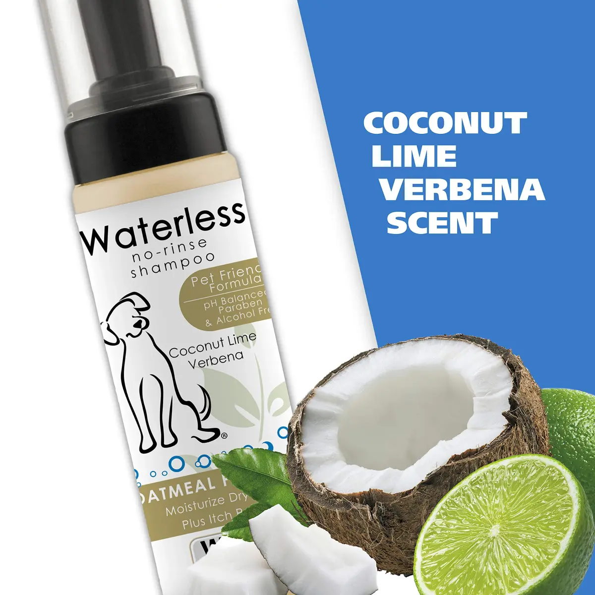 Wahl Waterless Oatmeal & Coconut Lime Verbena Pet Shampoo 420ml (14.2 Fl Oz) | No-Rinse Formula for Dogs, Cats & Horses - view 6