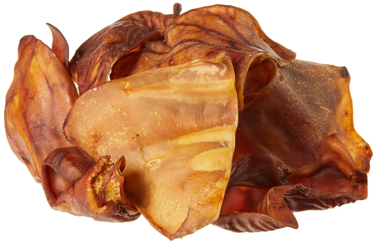 Wonder Bound Whole Pig Ears Dog Treats | Highly Digestible Pork, Dental Support, 18 Count (Pack of 2) - view 6