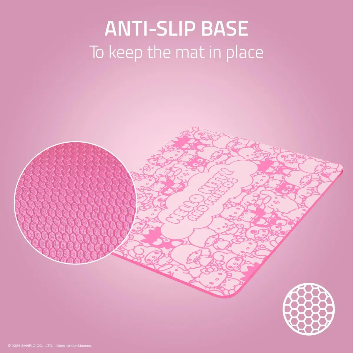 Razer Gigantus V2 Gaming Mouse Pad M Hello Kitty & Friends Edition | Textured Micro-Weave Cloth Surface - view 4